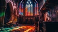 Radiant Decay: Capturing a Ruined Church\'s Nuclear Glow with a Sony A9