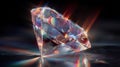 Radiant Diamond Gem Sparkle Royalty Free Stock Photo