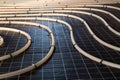 Radiant floor heating system Royalty Free Stock Photo