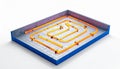 Radiant Floor Heating System Installation Royalty Free Stock Photo