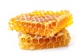 Radiant Golden Honeycomb Close-Up