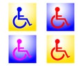 Radiant Handicapped signs