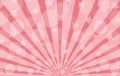 Pink radiant festive bokeh stars background. Royalty Free Stock Photo