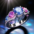 Radiant Reflections: Brilliant Gemstone Beauty