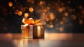 Radiant Wonders: A Golden Gift Box of Bright Birthday Bliss
