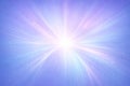 Radiating Aurora Light Burst Minimal Abstract Background with Copy Space Royalty Free Stock Photo