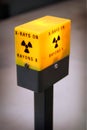 Radiation Alert Light Royalty Free Stock Photo