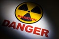 Radiation hazard sign