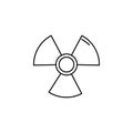 The radiation icon