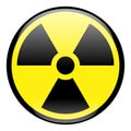 Radiation Round Sign Icon