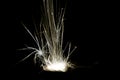 Radiative spark Royalty Free Stock Photo