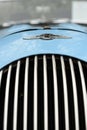 Radiator grill of classic car