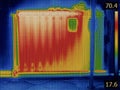 Radiator Heater Thermal Image