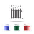 radiator icon. Elements in multi colored icons for mobile concept and web apps. Icons for website design and development, app deve