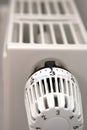 Radiator and Thermostat Royalty Free Stock Photo