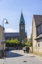 Village Church of Radibor, Germany Royalty Free Stock Photo