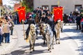 SORBIAN EASTER RIDING PROCESSION Royalty Free Stock Photo