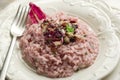 Radicchio risotto Royalty Free Stock Photo