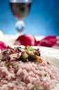 Radicchio risotto Royalty Free Stock Photo