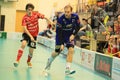 Radim Polasek in floorball Royalty Free Stock Photo