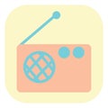 Radio app, icon Royalty Free Stock Photo