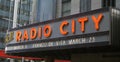 Radio city neon sign