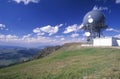 Radio communication tower, MT Royalty Free Stock Photo