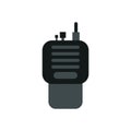 Radio communicator portable isolated icon