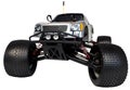 Radio control nitro powered monster truck Royalty Free Stock Photo