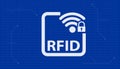 Radio Frequency Identification RFID - Vector Illustration