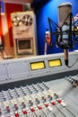 Radio mixer panel