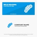 Radio, Music, Technology SOlid Icon Website Banner and Business Logo Template