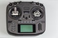Radio remote control with screen display, top view Royalty Free Stock Photo