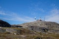 Radio and Satellite Antennas in Ilulissat, Greenland