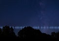 Radio signal on a bright night