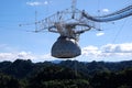 Radio Telescope in Arecibo on the Island of Puerto Rico