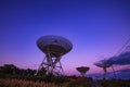 Radio Telescope at Astronomical Observatory, Beijing, China Royalty Free Stock Photo