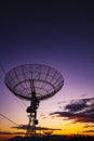 Radio Telescope at Astronomical Observatory Royalty Free Stock Photo