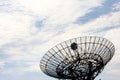 A radio telescope in the Netherlands