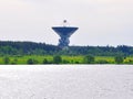 The radio telescope RT-64 THA - 1500 in Kalyazin. Russia