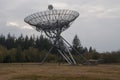 Radio telescopes near the village of Westerbork, The Netherlands Royalty Free Stock Photo