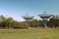 Radio telescopes in the Netherlands