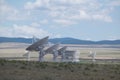 Very Large Array Antennas in New Mexico Royalty Free Stock Photo