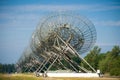 Radio Telescopes in Westerbork, the Netherlands Royalty Free Stock Photo