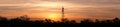 Radio Tower with sky - Panoramic Royalty Free Stock Photo