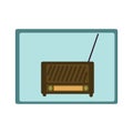 radio. Vector illustration decorative design