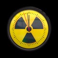 Radioactive clock Royalty Free Stock Photo