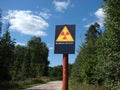 Radioactive contamination Royalty Free Stock Photo