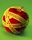 Radioactive Food Apple