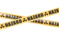 Radioactive Hazard Barrier Tapes, 3D rendering